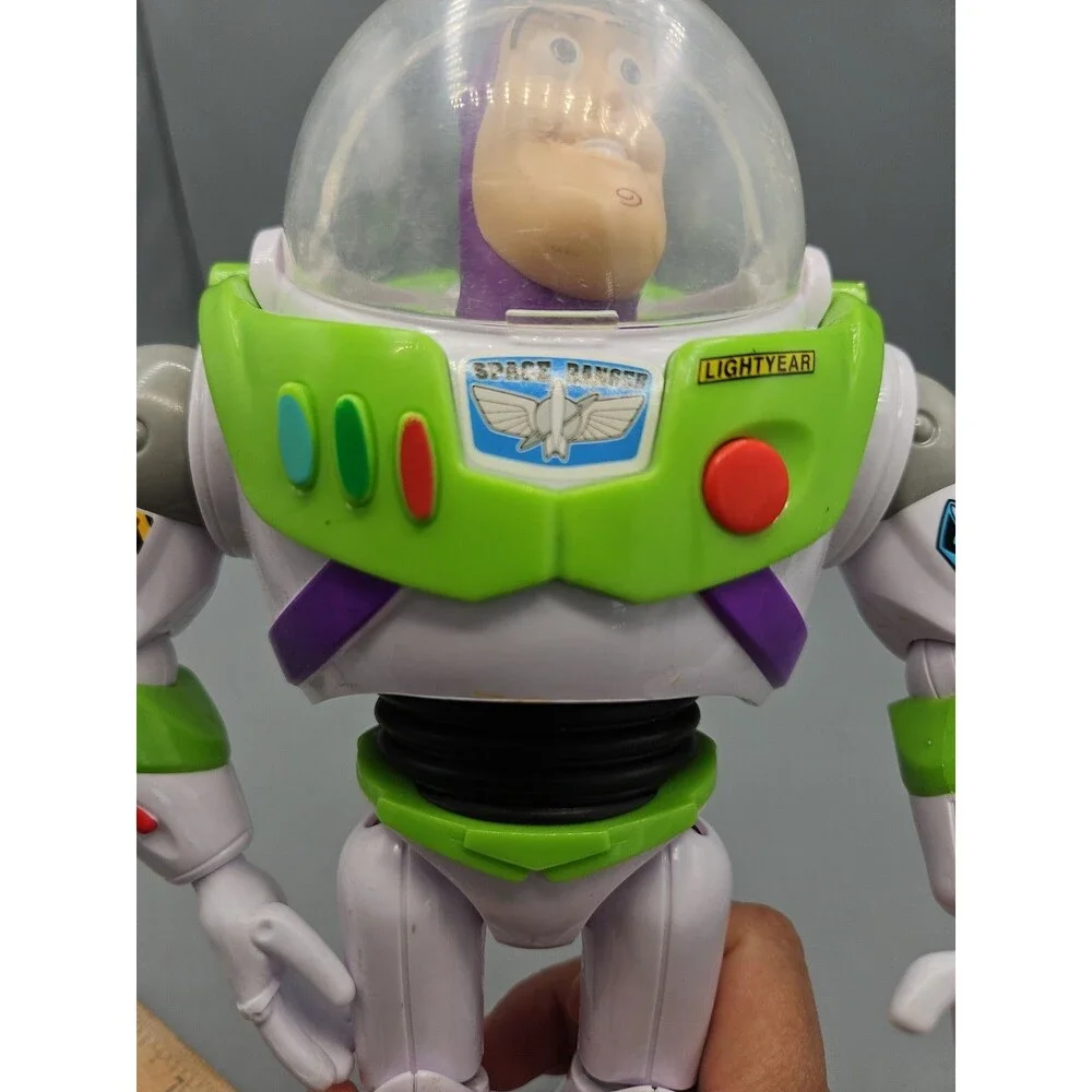 Disney Pixar Buzz Lightyear Toy Story Posable Talking 10 in Action Figure